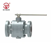 Σφαίρα βαλβίδας τριών τεμαχίων από βατράχιο ατσάλι
