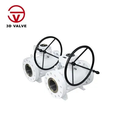 API 6D Trunnion τοποθετημένη βαλβίδα μπάλας-Ακόμη θάλασσα υψηλής πίεσης σχεδιασμού